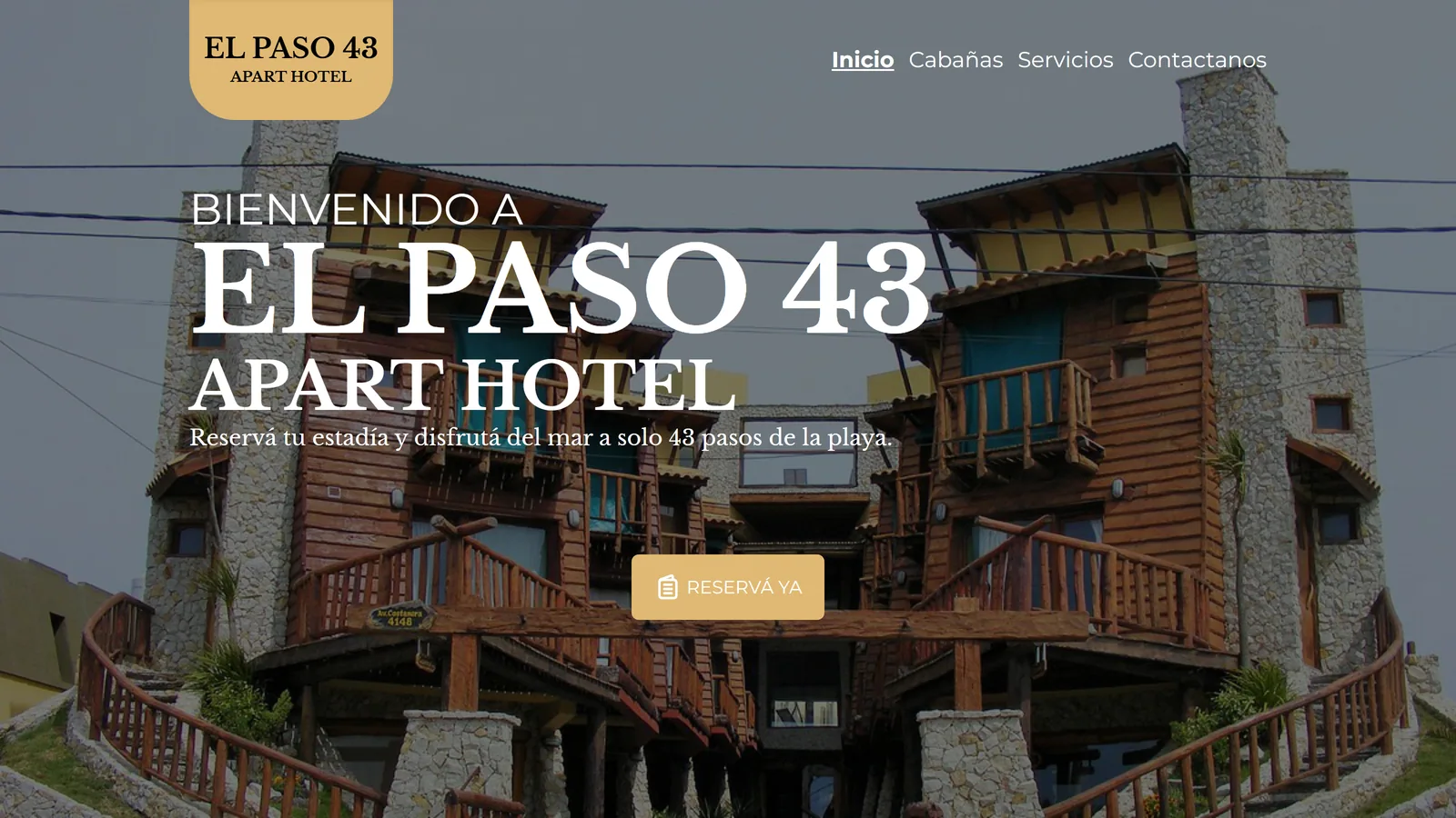Captura del sitio de El Paso 43